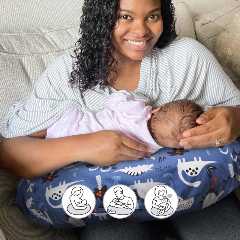Nursing Pillow Breastfeeding - Soft and Breathable Ushaped Nursing Pillow
