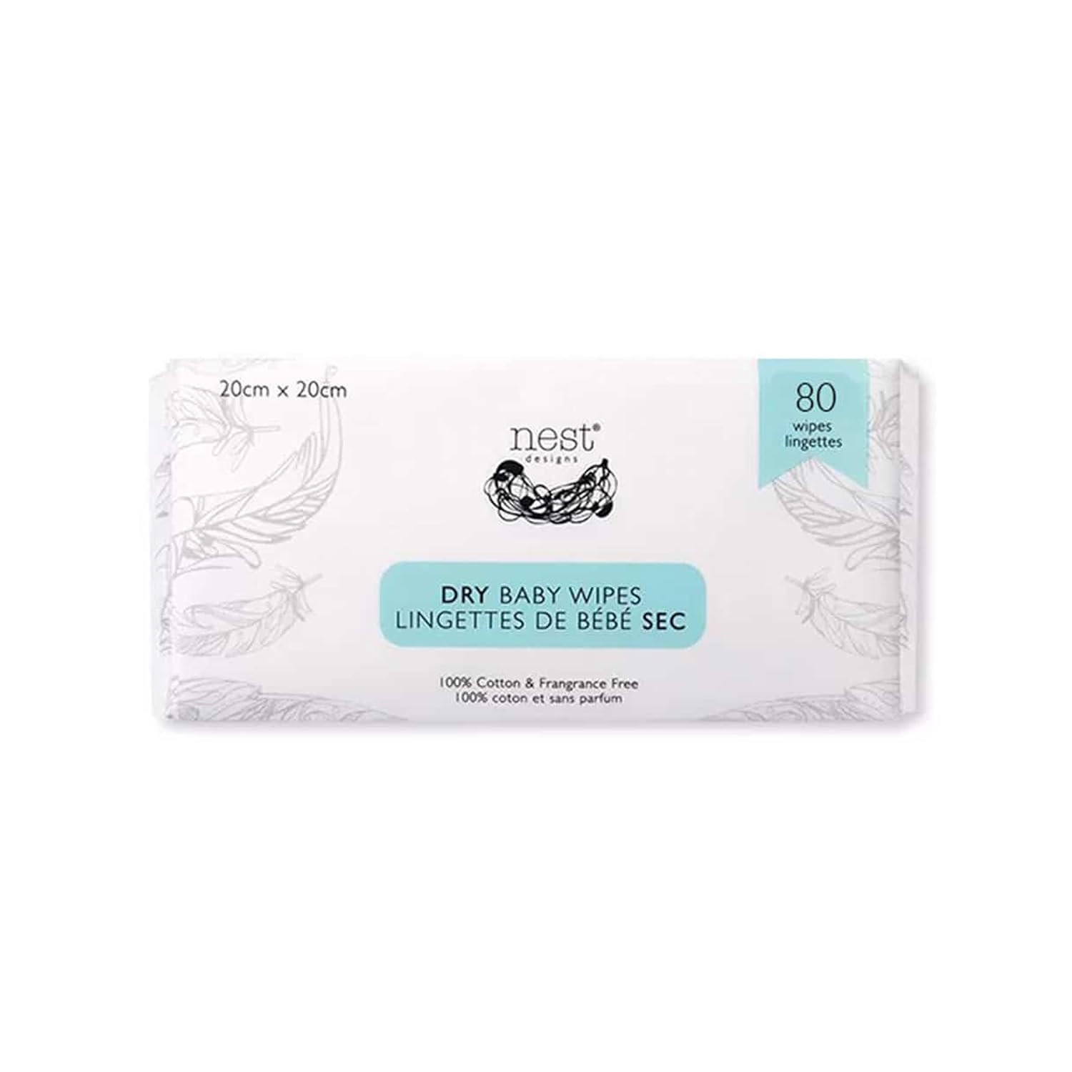 Baby Products For Dry Skin - Chemical-Free Dry Baby Wipes for Sensitive