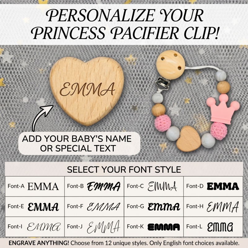 Personalized Baby Pacifier Cli – обзор и цена Baby Teethers