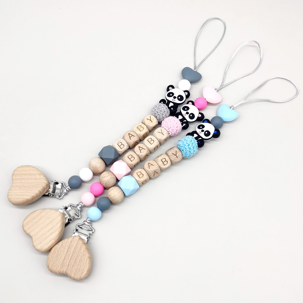 Wooden Personalized Baby Pacif – обзор и цена Baby Teethers