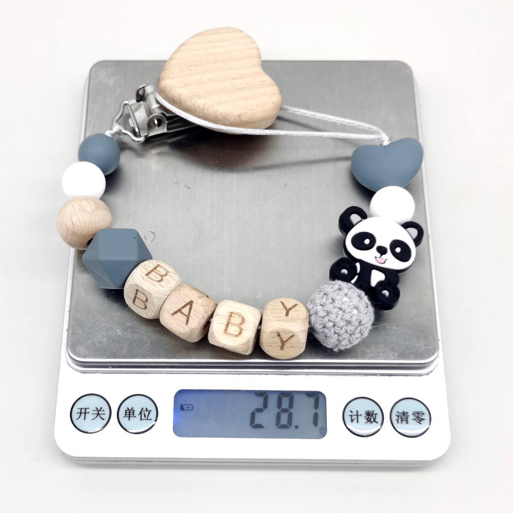 Wooden Personalized Baby Pacif – обзор и цена Baby Teethers