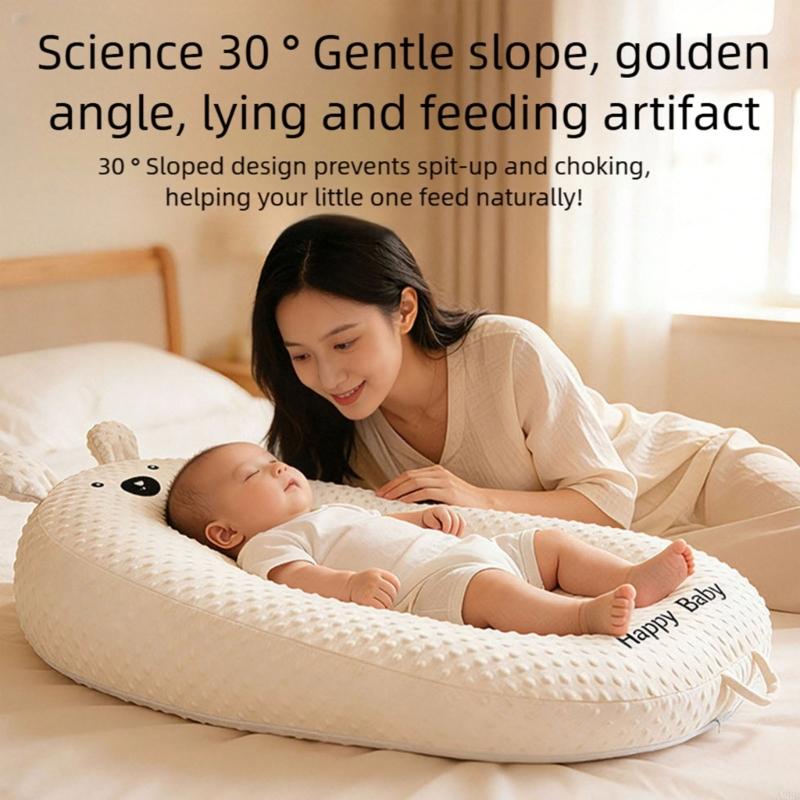 Baby Dotted Incline Pillow Car – обзор и цена Nursing Pillow Breastfeeding