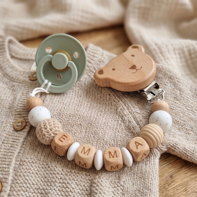 Personalized Pacifier Clip Cus – обзор и цена Baby Teethers