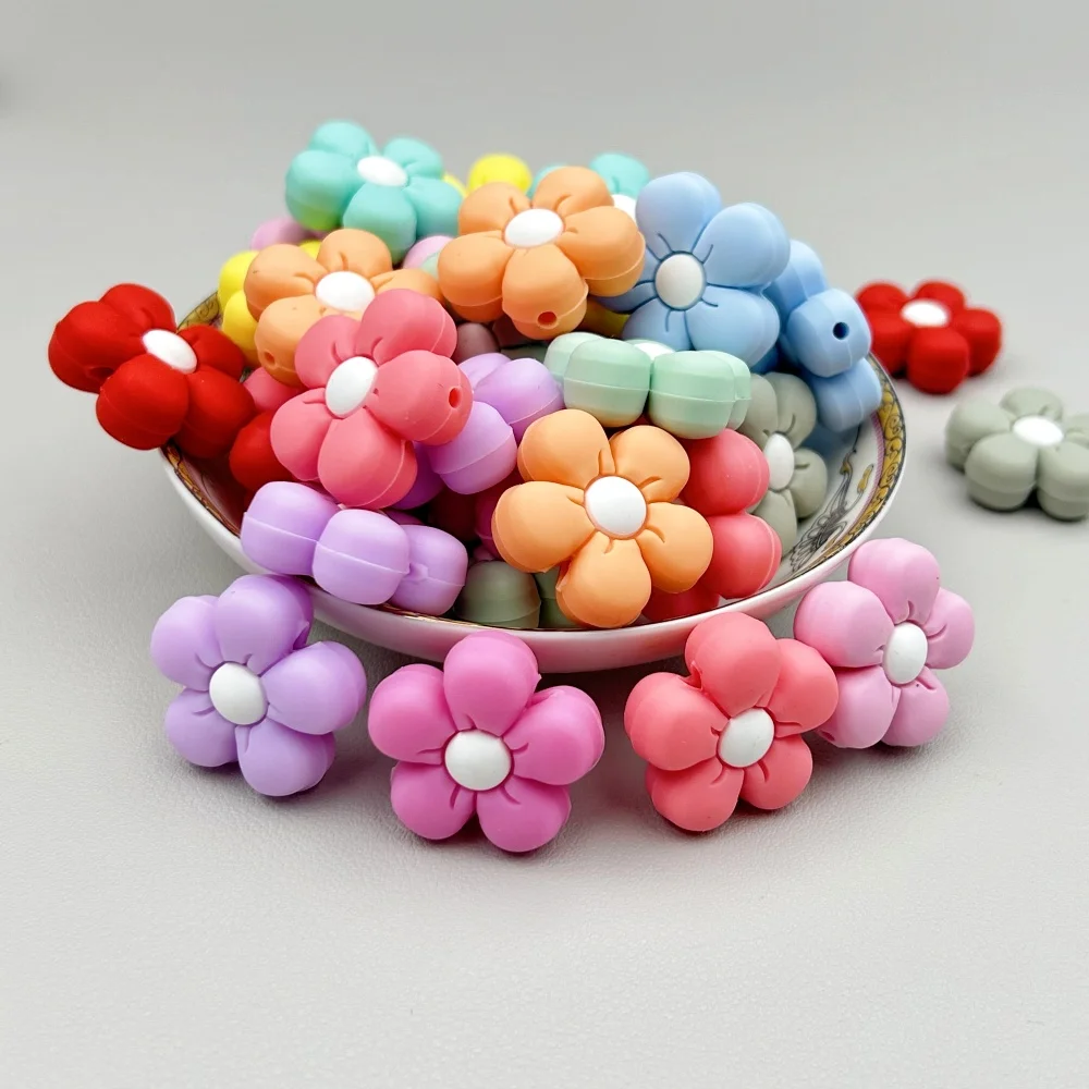 10PC Baby 11 Colors Flowers Be – обзор и цена Baby Teethers