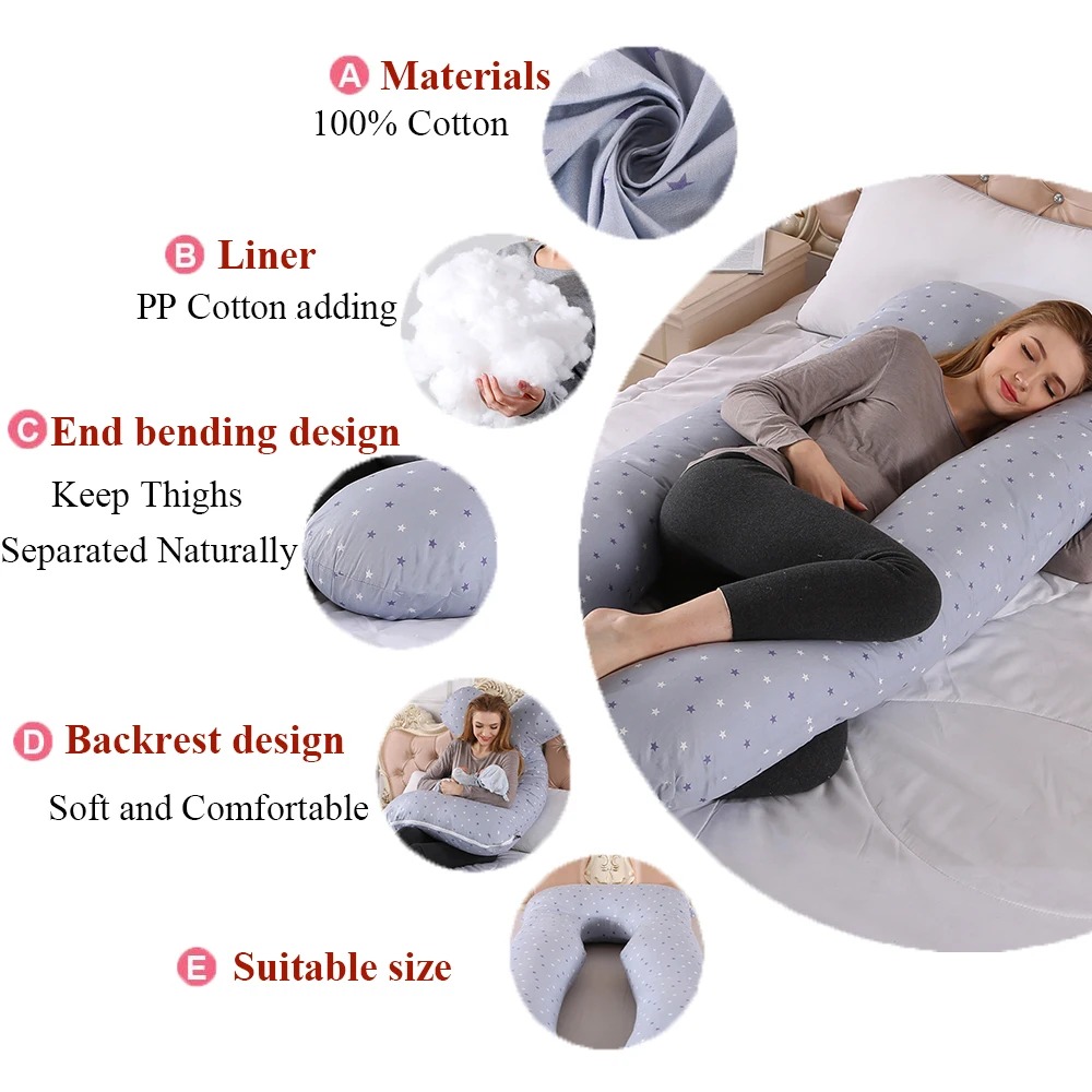 Pregnancy Pillow 130*70cm Slee – обзор и цена Nursing Pillow Breastfeeding
